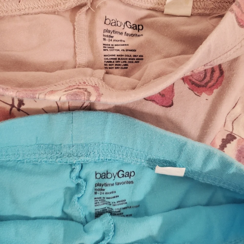 Baby Gap 18-24 month Leggings (x2)